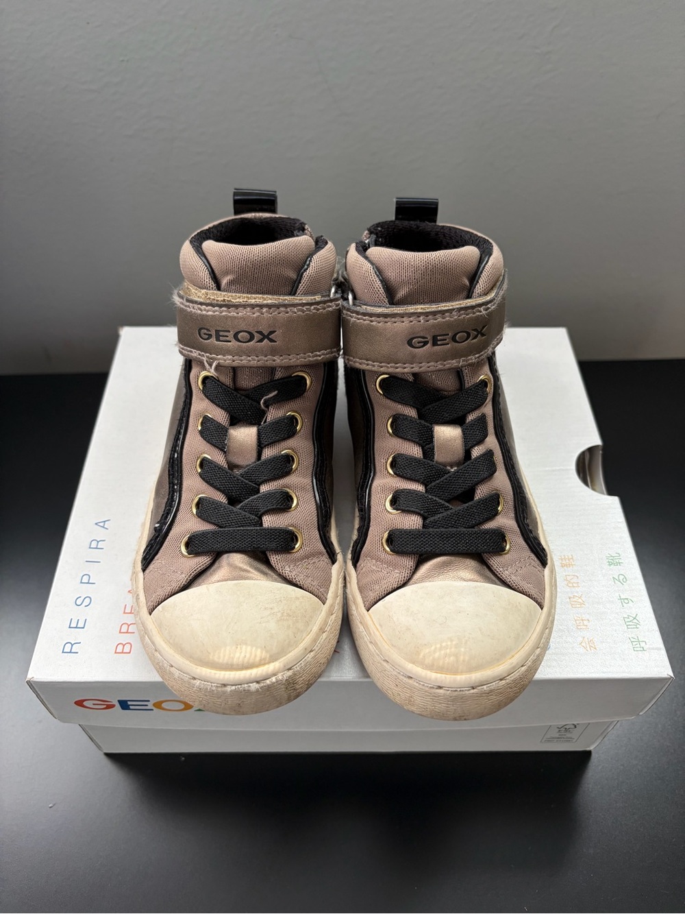 Geox High-Top Sneakers for Toddler Girl